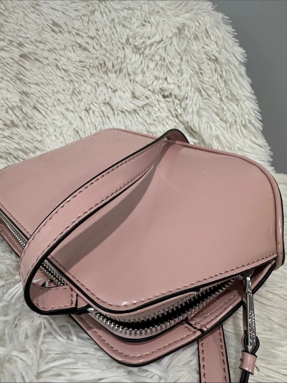 Calvin Klein Audrey Floral Emboss Crossbody - Picture 8 of 9